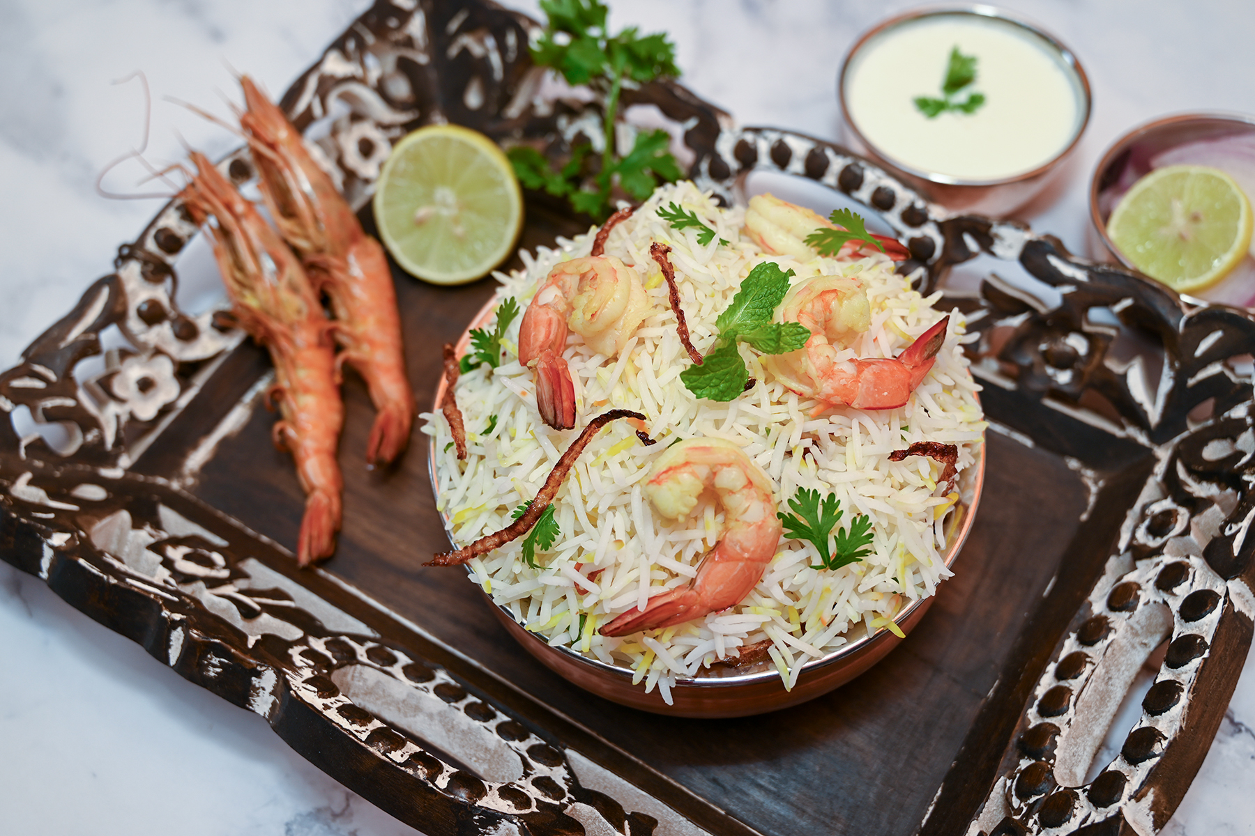 Prawns Biryani ( Serve 1 )